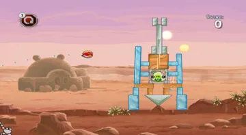 Angry Birds Star Wars screen shot game playing